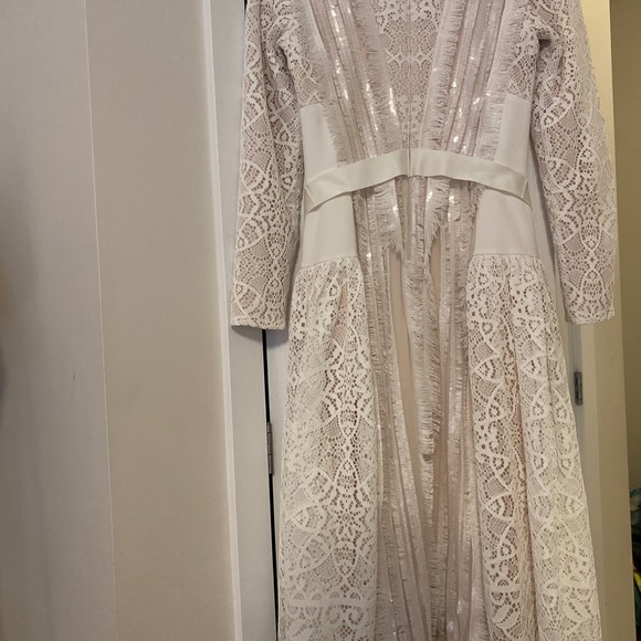 AMAZING Tadashi shoji Nude lace dress💫 - Picture 5 of 9